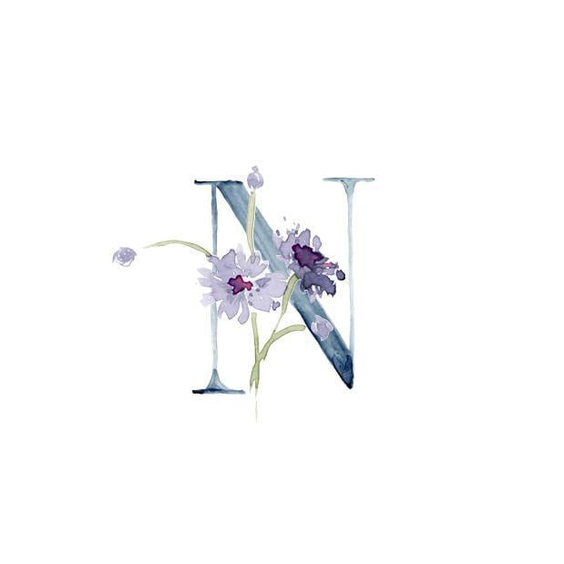Wildflower Alphabet Notecard Set